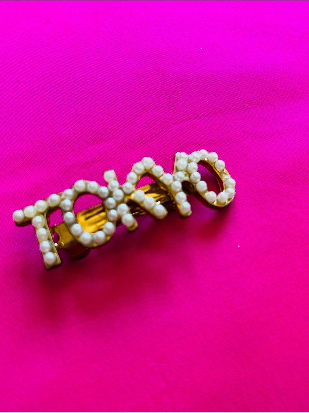 Gold Pearl TOKYO HAIR CLIP